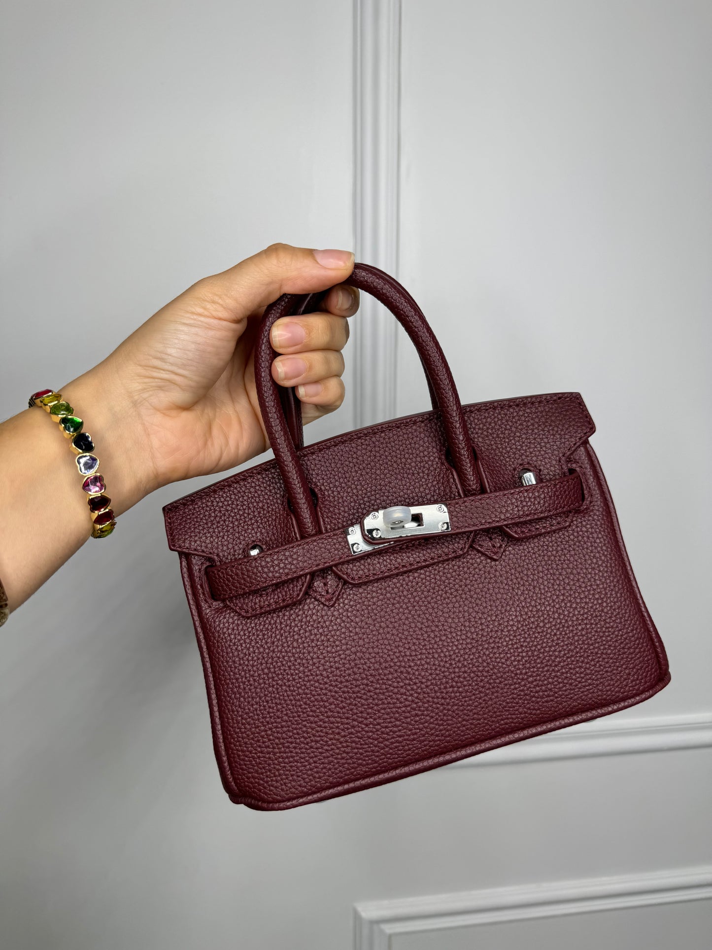 Milan Bag Bordeaux S