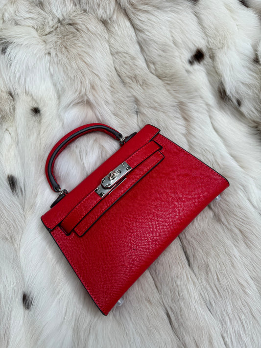 London bag 19 rouge