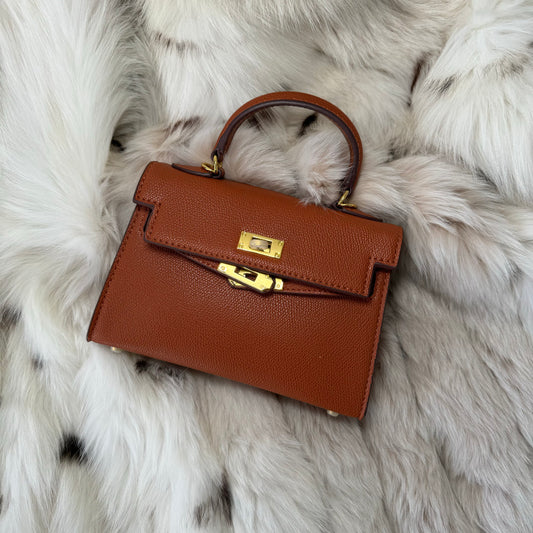 London Bag 19` Camel Doré